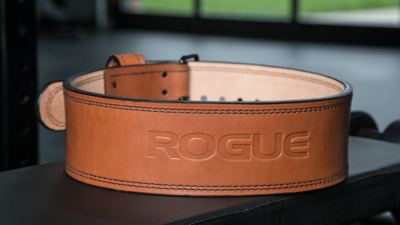 Rogue Premium Ohio Lifting Belt Brown Rogue Fitness